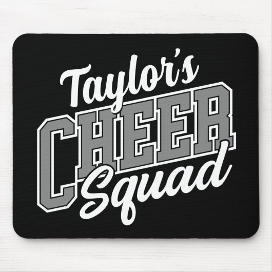 Individuelle Name Cheerleader School Varsity Cheer Mousepad (Vorne)