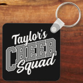 Individuelle Name Cheerleader School Varsity Cheer Schlüsselanhänger (Rückseite)
