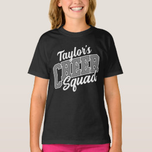 Individuelle Name Cheerleader School Varsity Cheer T-Shirt