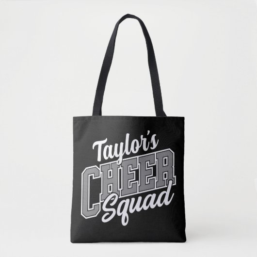 Individuelle Name Cheerleader School Varsity Cheer Tasche (Vorderseite)