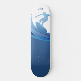 Individuelle Name Chic Nautical Skateboard