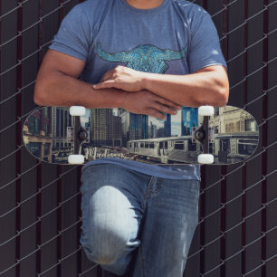 Individuelle Name Chicago USA Skateboard