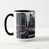 Individuelle Name Chicago USA Tasse (Links)