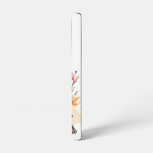 Individuelle Name Chickadee Naturschutz am Meer Samsung Galaxy Hülle (Linke Seite)