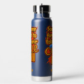 Individuelle Name Chill Pill Trinkflasche (Links)