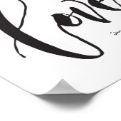 Individuelle Name Christlich Ehe Korinther 13 Poster (Ecke)