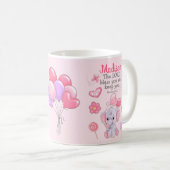 Individuelle Name Christliche Schrift Segen Niedli Kaffeetasse (VorderseiteRechts)