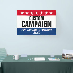 Individuelle Name "Classic Campaign Design Stars" Banner