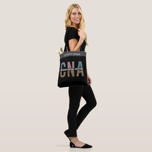 Individuelle Name CNA-zertifizierter Krankenpflege Tasche (Am Model)