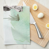 Individuelle Name Cocker Spanisch Haustier Hund Geschirrtuch (Viertel Falte)