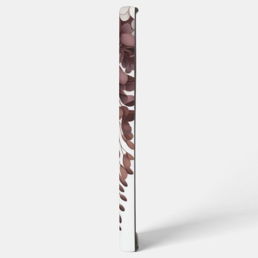 Individuelle Name Cocoa Rose Wisteria Locarno Samsung Galaxy Hülle (Linke Seite)