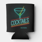 Individuelle Name COCTAILS Dosenkühler (Rückseite)