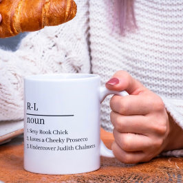 Individuelle Name Coffee Cup: Sippe mit Stil Kaffeetasse
