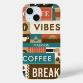 Individuelle Name-Coffee-Quotes Case-Mate iPhone Hülle (Rückseite)