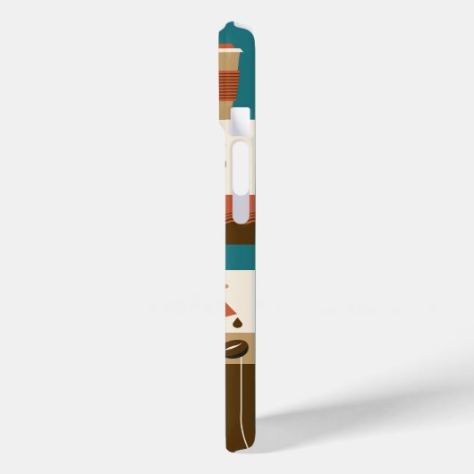 Individuelle Name-Coffee-Quotes Case-Mate iPhone Hülle (Rückseite / Links)