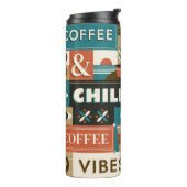 Individuelle Name-Coffee-Quotes Thermosbecher (Nach links gedreht)