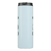 Individuelle Name & Color Golf Thermosbecher (Rückseite)