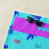 Individuelle Name Colorous Modernes Summer Beach H Strandtuch (Beispiel)