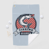 Individuelle Name & Colour Fisherolf Handtuch (Insitu)