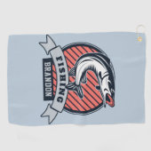 Individuelle Name & Colour Fisherolf Handtuch (Horizontal)