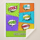 Individuelle Name Comic Sherpadecke (Vorderseite)