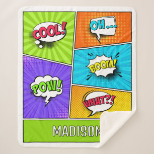 Individuelle Name Comic Sherpadecke