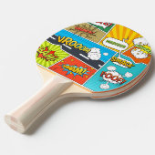 Individuelle Name Comic Tischtennis Schläger (Vorderseite)