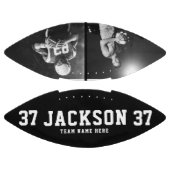 individuelle Name Cool 2 Schwarz-weiße Foto Teamnu Football (Paneele)