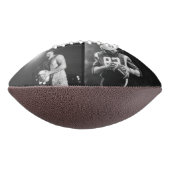 individuelle Name Cool 2 Schwarz-weiße Foto Teamnu Football (Gedreht 90)