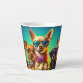 Individuelle Name Cool Hunde Milchtasse (Vorderseite)
