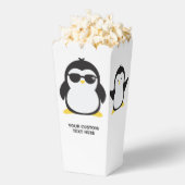 Individuelle Name cool Pinguin Geschenkschachtel (Geplatzt)