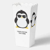 Individuelle Name cool Pinguin Geschenkschachtel (Vorderseite)