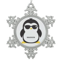 Individuelle Name cool Pinguin