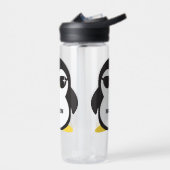 Individuelle Name Cool Pinguin Wasserflasche Trinkflasche (Links)