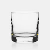 Individuelle Name cool Pinguin Whiskyglas (Links)