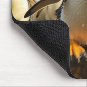 Individuelle Name Cool Pinguine Mousepad (Ecke)