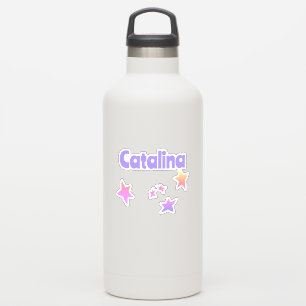 Individuelle Name Cool Rainbow Pink Space Galaxy S Aufkleber