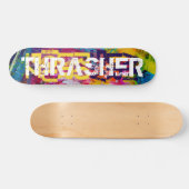 Individuelle Name Coole Farbskateboarddecke Skateboard (Horizontal)