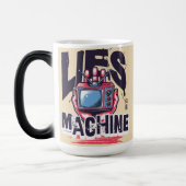 Individuelle Name Coole Retro-Kunstwerke Grafik-Fe Verwandlungstasse (Links)