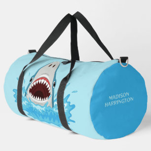 Individuelle Name Cooler Hai Duffle Bag