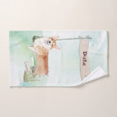 Individuelle Name Corgi Pet Dog Badhandtuch Set (Handtuch)