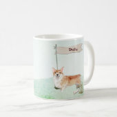 Individuelle Name Corgi Pet Dog Kaffeetasse (VorderseiteRechts)