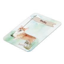 Individuelle Name Corgi Pet Dog