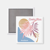 Individuelle Name Costa Rica Magnet (Vorderseite/Rückseite)