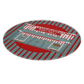 Individuelle Name Country Bakery Circuit Cutting B Schneidebrett (Ecke)