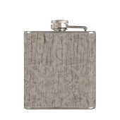 Individuelle Name Cowboy Revolver Gun Whiskey Salo Flachmann (Rückseite)