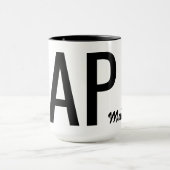Individuelle Name CRAP / RAP Tasse (Zentrum)