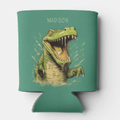Individuelle Name Crocodile Dosenkühler (Rückseite)