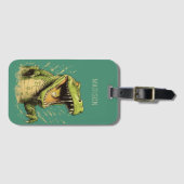 Individuelle Name Crocodile Gepäckanhänger (Vorderseite (Horizontal))