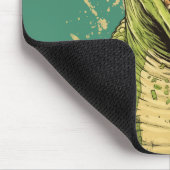 Individuelle Name Crocodile Mousepad (Ecke)